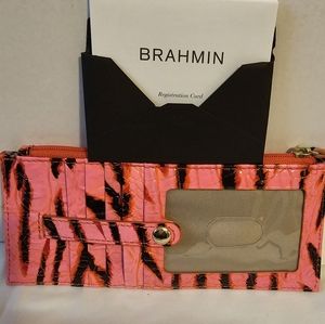 Brahmin Feline credit card wallet